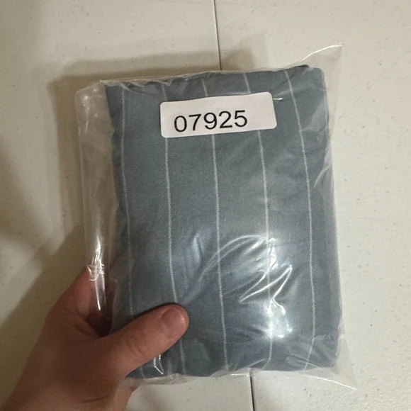 Free Fly Dress Womens XL Gray Stripe Dockside Stretch Active Outdoor Coastal - Picture 12 of 12